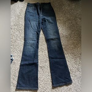 Madewell skinny flare jean